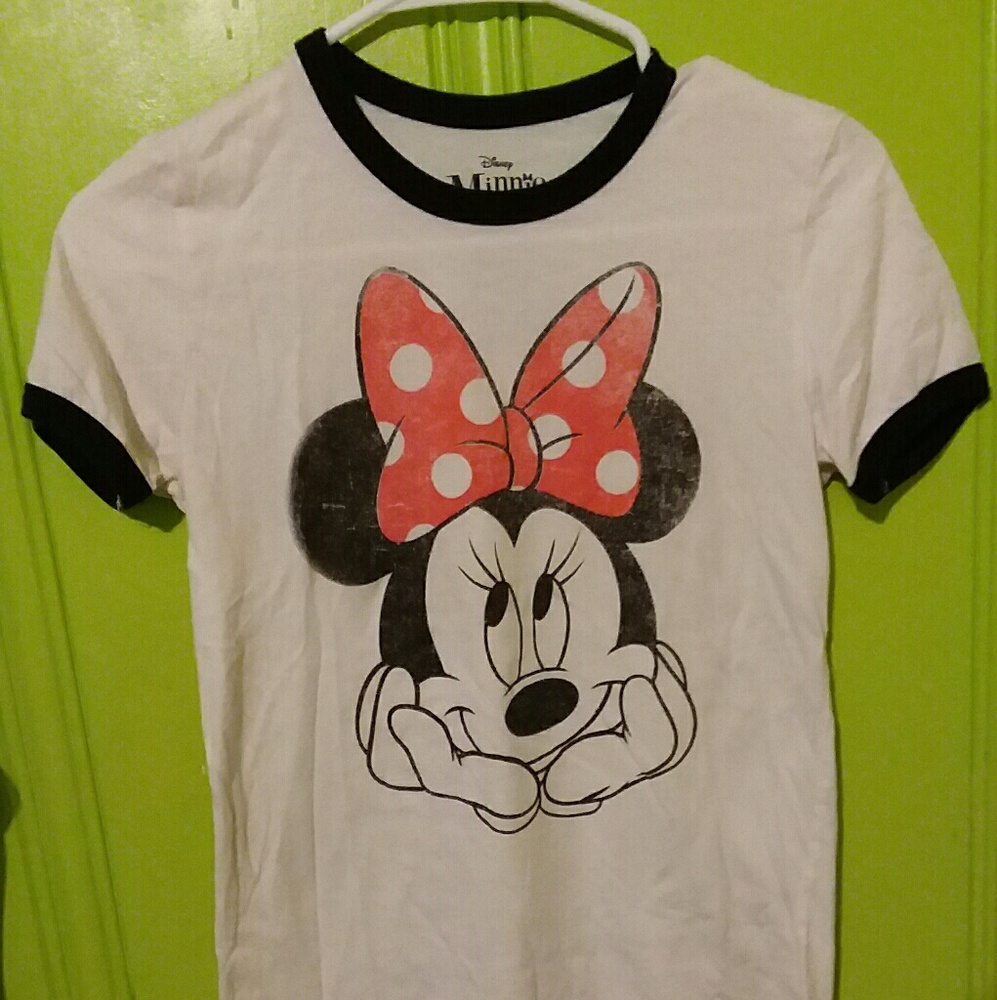 Minnie Mouse Ringer Tee